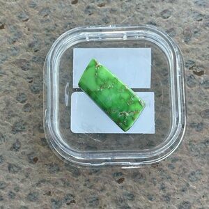 Lake Carico Natural Green Turquoise Cabochon 6.81 carats